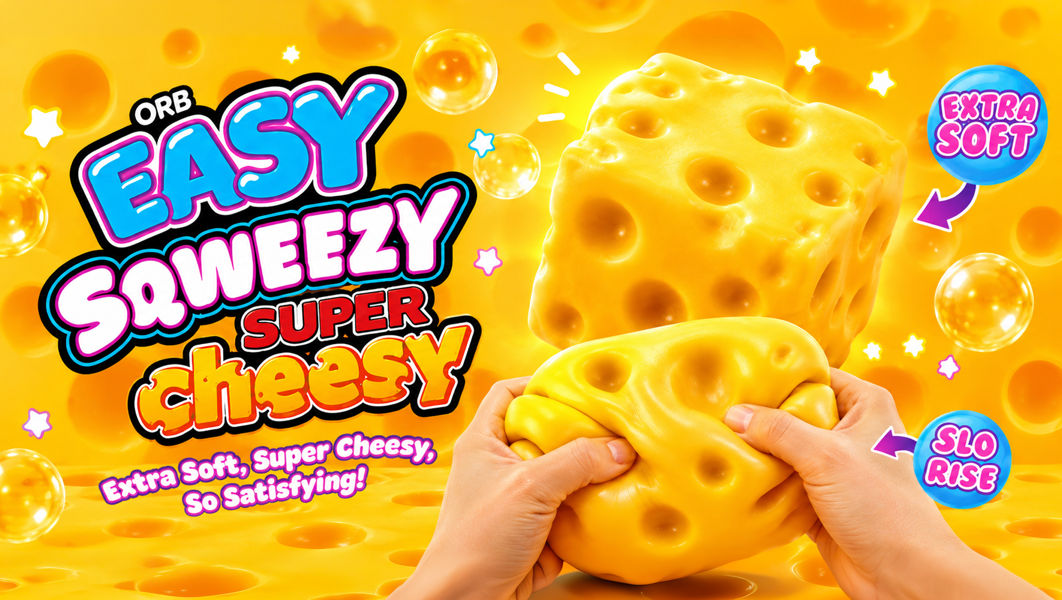ORB Super Cheese: The Viral Squishy That's Almost Too Gouda to Be True
