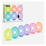 SPEKS Gump Memory Gel Stress Loop - 6 Colour Squishy Fidget Set
