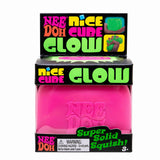 NeeDoh Nice Cube Glow - Pink