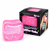 Sugah-Mals Glitter Cube - Pink Sparkle Squishy Toy by Moosh
