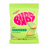 BUBS Sour Diamond Tutti Frutti Candy