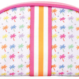 Iscream Palm Paradise Oval Cosmetic Bag