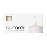 Yummi Unscented Pillar Candles (3 Pack | 40+ Hour Burn)