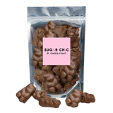 Chocolate Gummy Bears Candy Bag