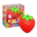 Strawberry Crunchy Bead Squishy – Sensory Stress Relief Toy