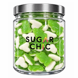 Sugar Chic Green Frog Gummies Candy Tub