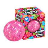 Jumbo 4" Glitter Gummee Ball – Pink