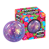 Jumbo 4" Glitter Gummee Ball – Purple