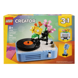 LEGO Creator 3-in-1 Record Player with Flowers