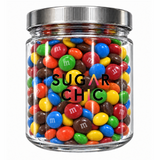 Sugar Chic Milk Chocolate M&Ms Candy Tub