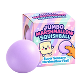 Jumbo 3.5" Marshmallow SquishBall – Pastel Lavender