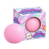 Jumbo 3.5" Marshmallow SquishBall – Pastel Pink