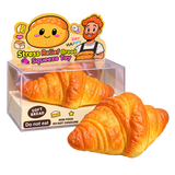 Croissant Bread Squishy – Soft Slow-Rising Scented Sensory Stress Relief Toy