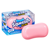 Pink Soap Zero Rebound – Crunchy Bead-Filled Slime Squishy Toy