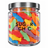 Sugar Chic Colourful Swedish Fish Candy Tub