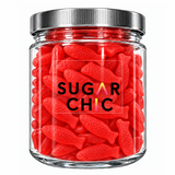 Sugar Chic Red Swedish Fish Candy Tub