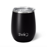 Swig 14oz Stemless Wine Tumbler Matte Black
