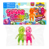 Sugar Swaps Twinsies Babies Squishies | Sensory Fidget Toys | Green and Pink