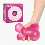 Pink SPEKS Gump Jumbo Gel Stress Ball - Squishy Memory Gel Fidget Toy