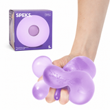Purple SPEKS Gump Jumbo Gel Stress Ball - Squishy Memory Gel Fidget Toy